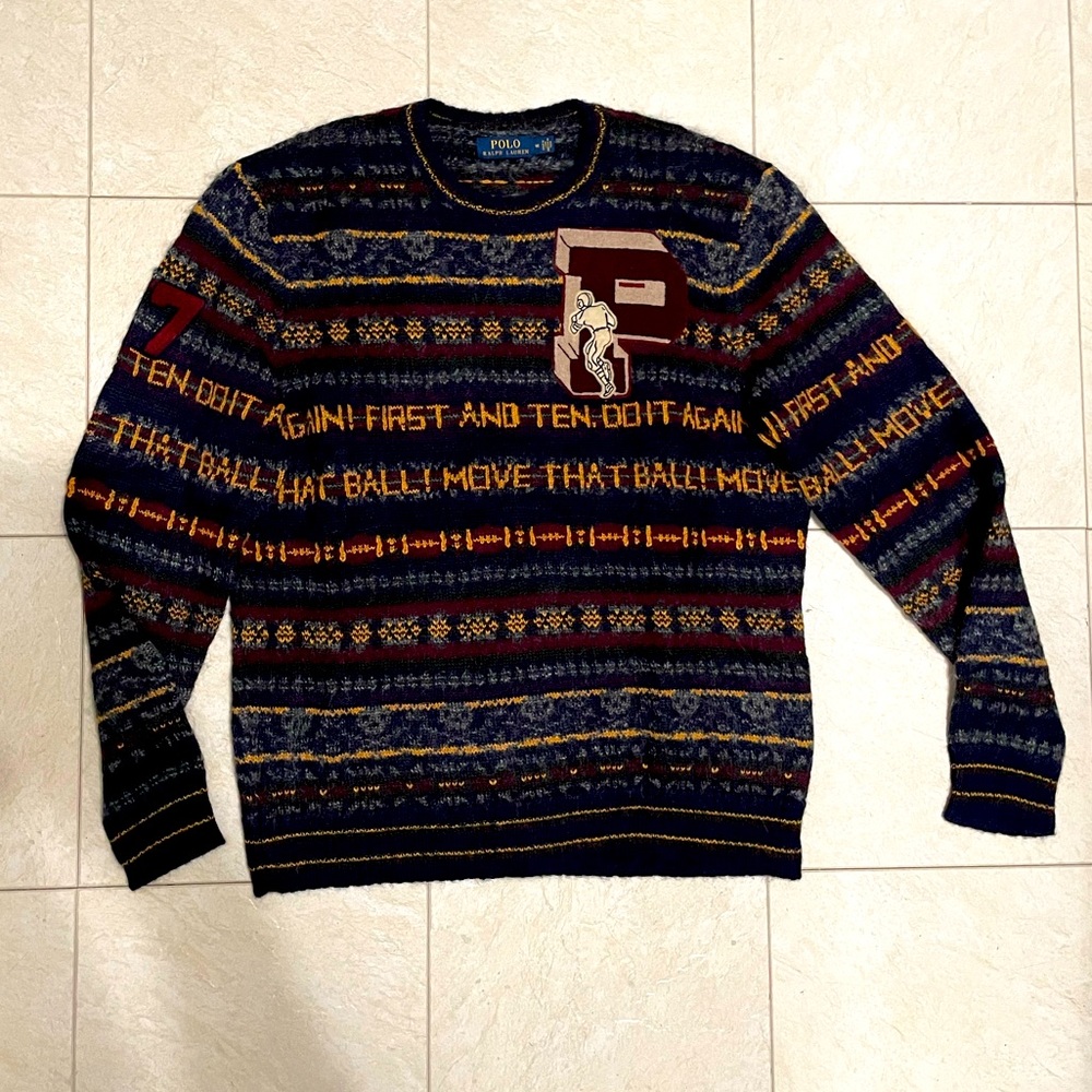 Classic fit size medium knit sweater